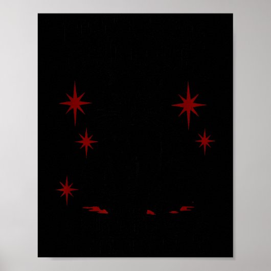 Poster I Dont Bring Bad Luck Your Life Was Already - Blac (Devant)