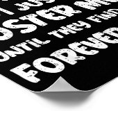 Poster I Don't Date Anymore I Just Foster Men Funny  (Coin)