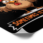 Poster I Don't Fart I Whisper In My Pants - Funny Chicken (Coin)