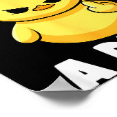 Poster I Don't Give A Duck Lover Funny Duck Owner Rude I  (Coin)