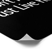 Poster I Don't Know - I Just Live Here - (Coin)