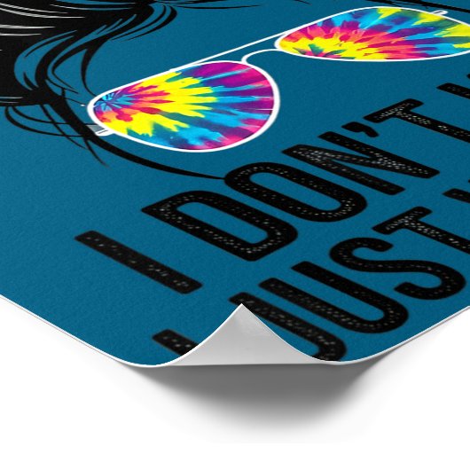 Poster I Don't Know I Just Work Here Funny Sarcasm Quotes (Coin)