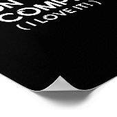 Poster I Don't Like To Complain I Love It Funny Sarcastic (Coin)