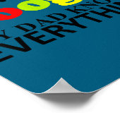 Poster I Don't Need Google My Dad Knows Everything Daught (Coin)