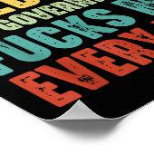 Poster I Don't Need The Government Fors Me Every Day (Coin)