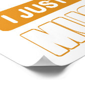 Poster I DON'T NEED THERAPY Ford Mustang 1969 Boss (Coin)