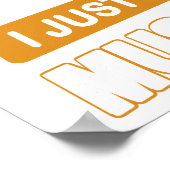 Poster I DON'T NEED THERAPY Ford Mustang 1977 Cobra 2 (Coin)