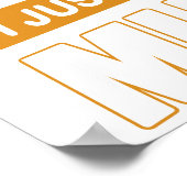 Poster I DON'T NEED THERAPY Ford Mustang 2005 To 2009 5th (Coin)