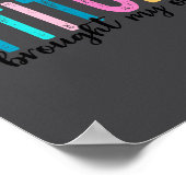 Poster I Don't Need Your Attitude I Brought My Own, Funny (Coin)