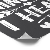 Poster I Don't Read Minds I Heal Them - Psychology Psycho (Coin)