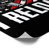 Poster I Dont Run I Reload Usa Flag Pro Guns Funny Gun (Coin)