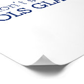 Poster I Dont Suffer Fools Gladly Text Slogan  (Coin)