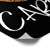 Poster I Donut Care Funny Doughnut Joke (Coin)