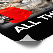 Poster I Eated All The Gas Funny Silly Staring Cat Meme G (Coin)