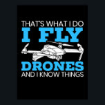 Poster I Fly drones<br><div class="desc">I Fly drones</div>