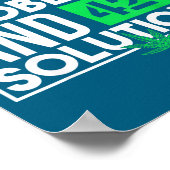 Poster I Got 99 Problems And Solutions Funny Weed Quotes  (Coin)