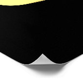 Poster I Got Buns Hun Funny Bunny Rabbit Pun Dark BG (Coin)