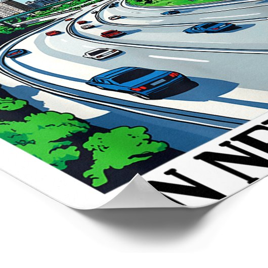 Poster I Got My Gaba Gooled In New Jersey Funny Italian G (Coin)