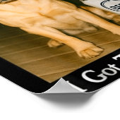 Poster I Got That Dog In Me Funny Retriever Smoking Beer (Coin)