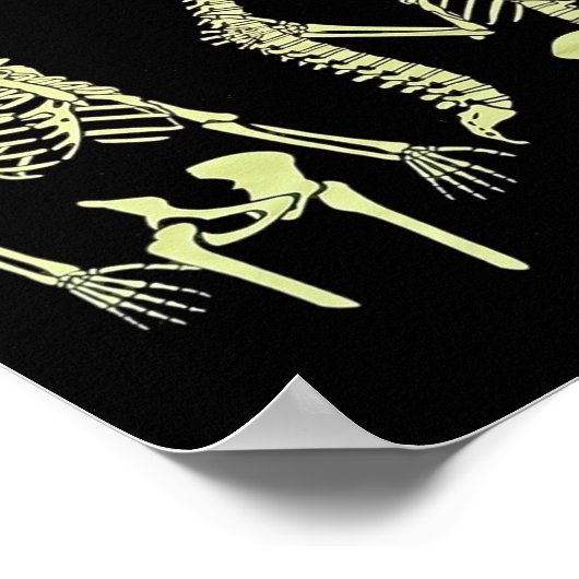 Poster I Got Your Back Halloween Skeleton Skull Sarcastic (Coin)