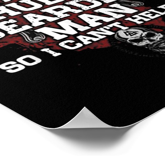 Poster I Hate Being Y But I'm A Chubby Bearded Man  (Coin)