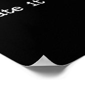 Poster I Hate It Here Sarcastic Quote Work Saying Snarky  (Coin)