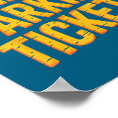 Poster I Hate Parking Tickets Bad Driver Struggles  (Coin)