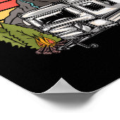 Poster I Hate Pulling Out - Funny Camping Retro Trailer T (Coin)