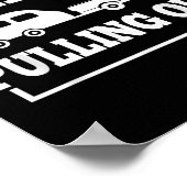 Poster I Hate Pulling Out Funny Camping Trailer Travel Me (Coin)