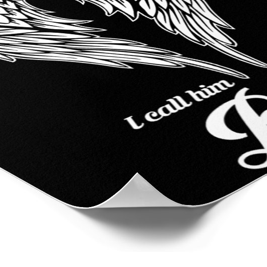 Poster I Have A Guardian Angel In Heaven I Call Him Broth (Coin)