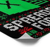 Poster I Have A Spreadsheet For That Christmas Ugly Sweat (Coin)