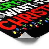 Poster I Have Everything I Need Couples Pajamas Christmas (Coin)