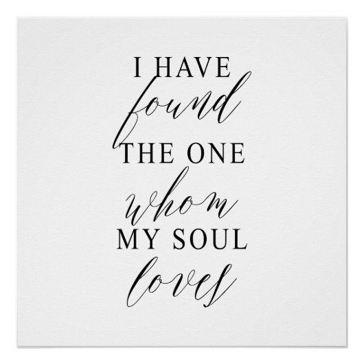 Poster I Have Found The One Wedding Backdrop Banner (Devant)