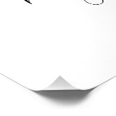 Poster "I Have Found The One" Wedding Backdrop Banner  (Coin)