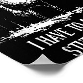 Poster I Have To Say Weird Stuff Or I'll Die Funny Frog M (Coin)