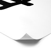 Poster I Heart (Amour) Baht (Coin)