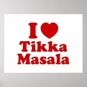 Poster I Heart (Amour) Tikka Masala