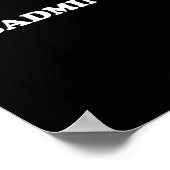 Poster I Heart Badminton I Love Badminton Hob (Coin)