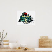 Poster I Heart Hip hop Music (Cuisine)