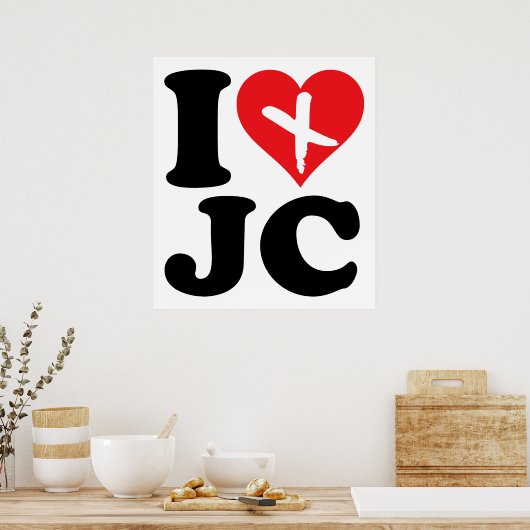 Poster I Heart JC (Cuisine)