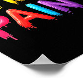 Poster I Heart Love To Finger Paint I'm Paint Cute Couple (Coin)