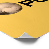 Poster I Heart Pluto New Horizon (Coin)