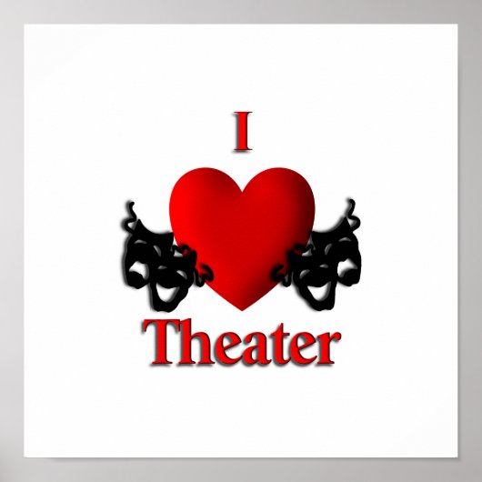 Poster I Heart Theatre (Devant)