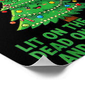 Poster I Identify As A Christmas Tree Lit On The Outside  (Coin)