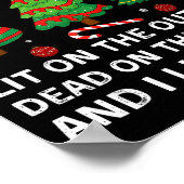 Poster I Identify As A Christmas Tree Lit On The Outside  (Coin)