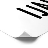 Poster I Jam What I Jam Funky Music Food Pun (Coin)