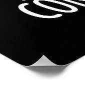 Poster I Jus ne peut pas se concentrer mignonne Orange Pu (Coin)