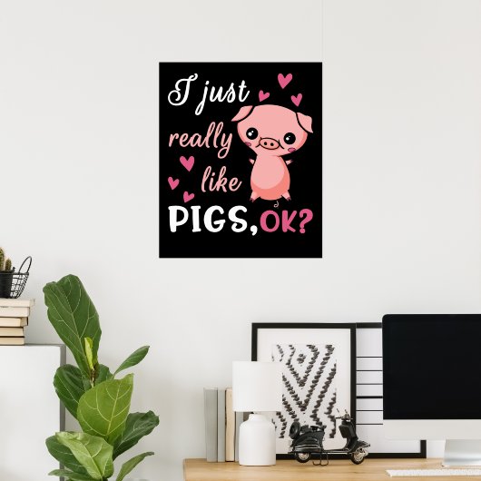 Poster I Just Really Like (Bureau à domicile)