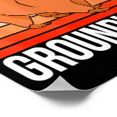 Poster I Just Really Like Groundhogs Retro Groundhog  (Coin)