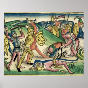 Poster I Kings 15 16 Guerre entre Asa et Baasha, de